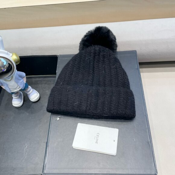 Celine hat wool blend knitted hat - Picture 6 of 8